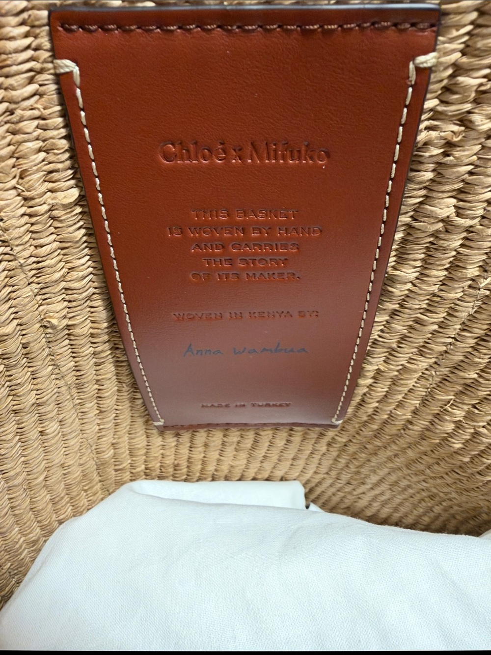 Authentic Chloé Woody Large Basket - Picture 14 of 14